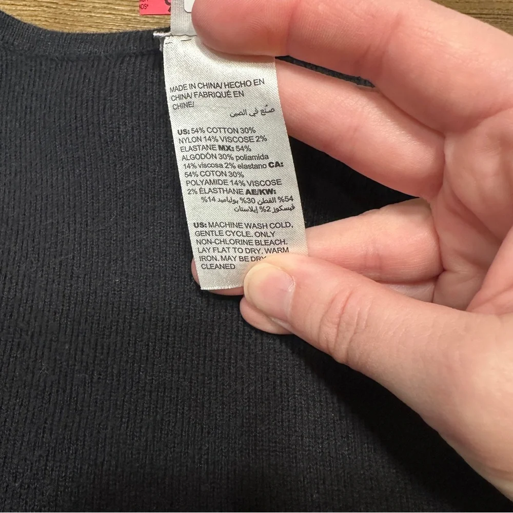 Striped Open Front Cardigan - Picture 6 of 9